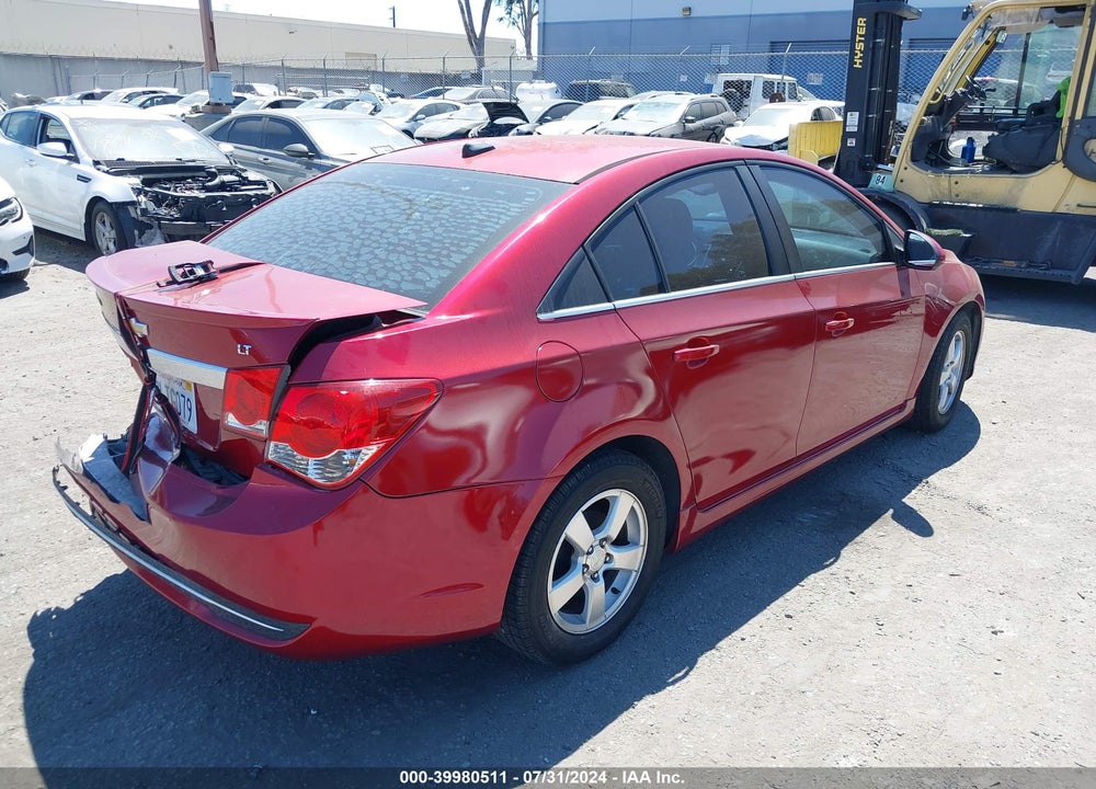 2014 CHEVROLET CRUZE 1LT AUTO VIN: 1G1PC5SB9E7187859