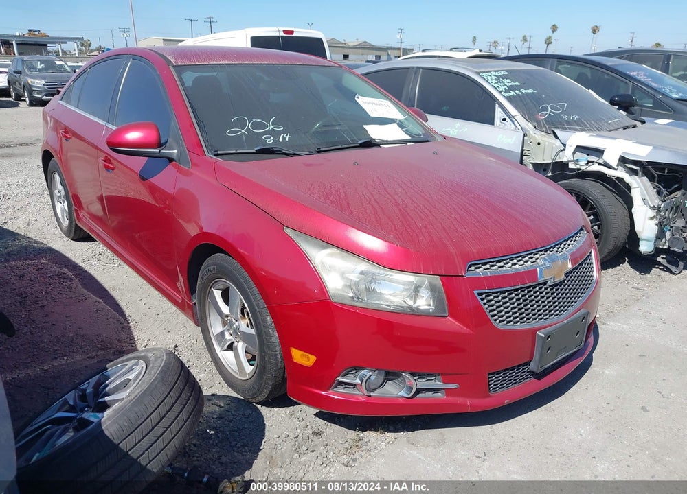 2014 CHEVROLET CRUZE 1LT AUTO VIN: 1G1PC5SB9E7187859