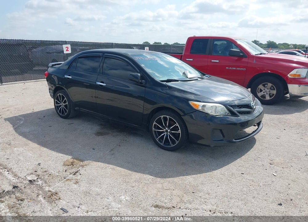 2011 TOYOTA COROLLA LE VIN: 2T1BU4EE1BC539227