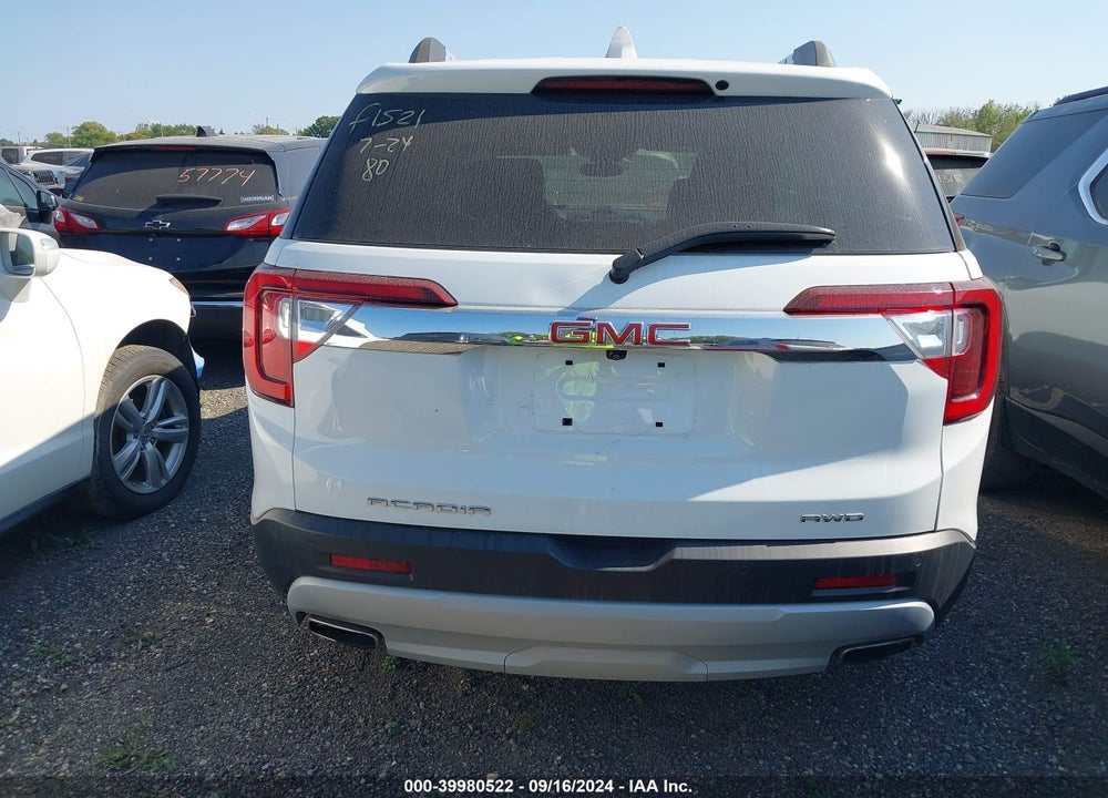 2022 GMC ACADIA VIN: 1GKKNRL41NZ130650