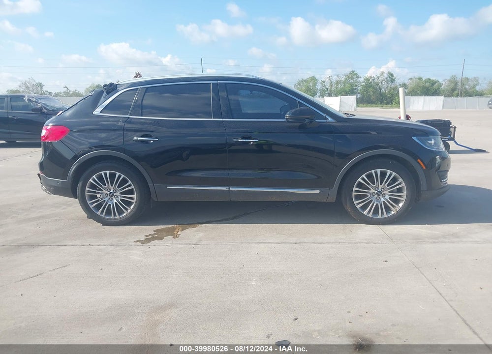 2018 LINCOLN MKX RESERVE VIN: 2LMPJ6LR0JBL42900