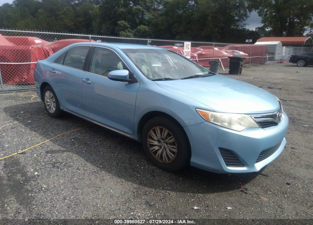2013 TOYOTA CAMRY LE VIN: 4T4BF1FK9DR288607