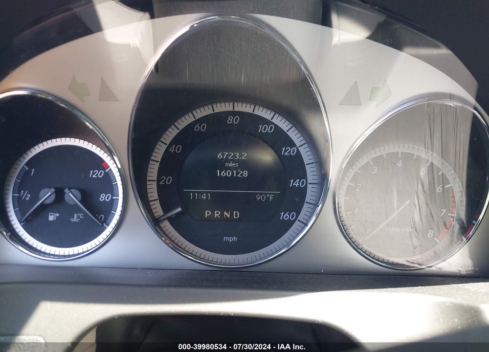 2009 MERCEDES-BENZ C 300 LUXURY/SPORT VIN: WDDGF54X89F270580