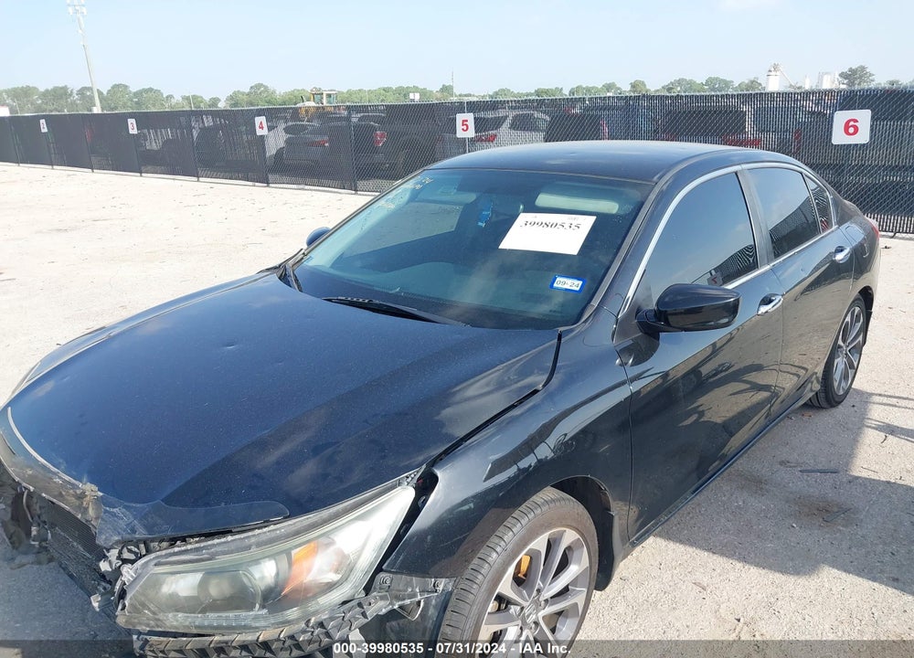 2014 HONDA ACCORD SPORT VIN: 1HGCR2F55EA236342