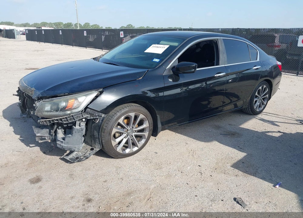 2014 HONDA ACCORD SPORT VIN: 1HGCR2F55EA236342