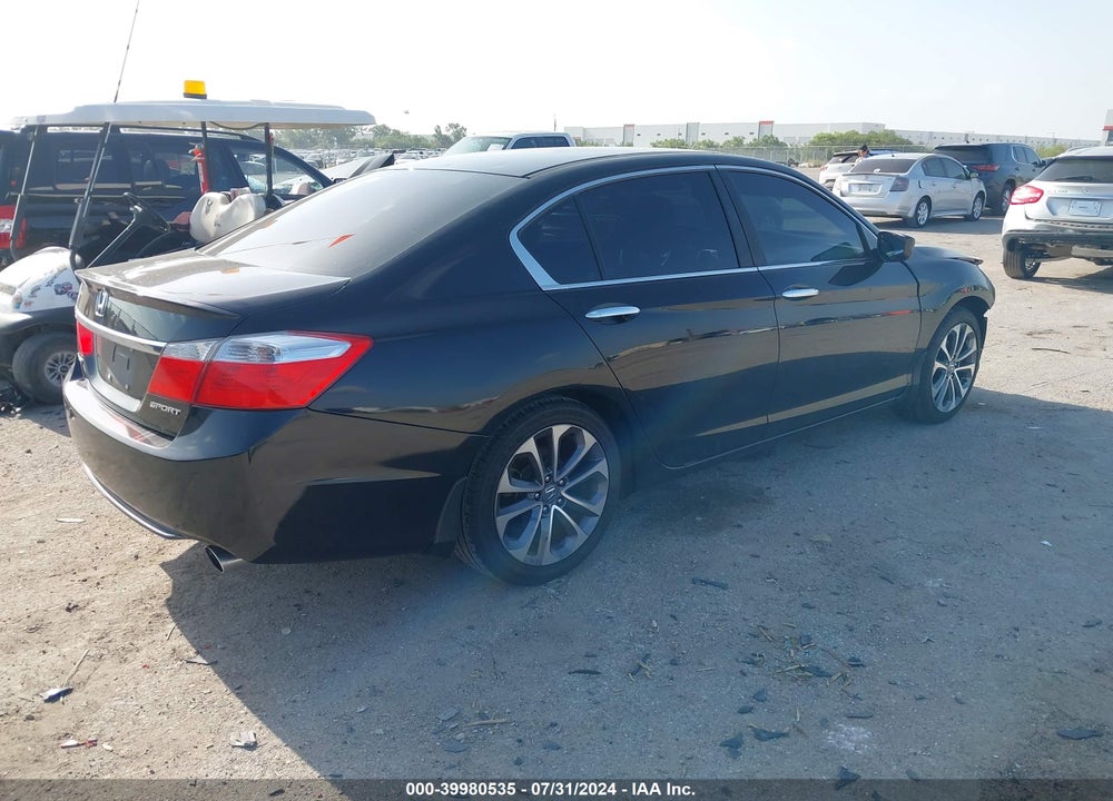 2014 HONDA ACCORD SPORT VIN: 1HGCR2F55EA236342