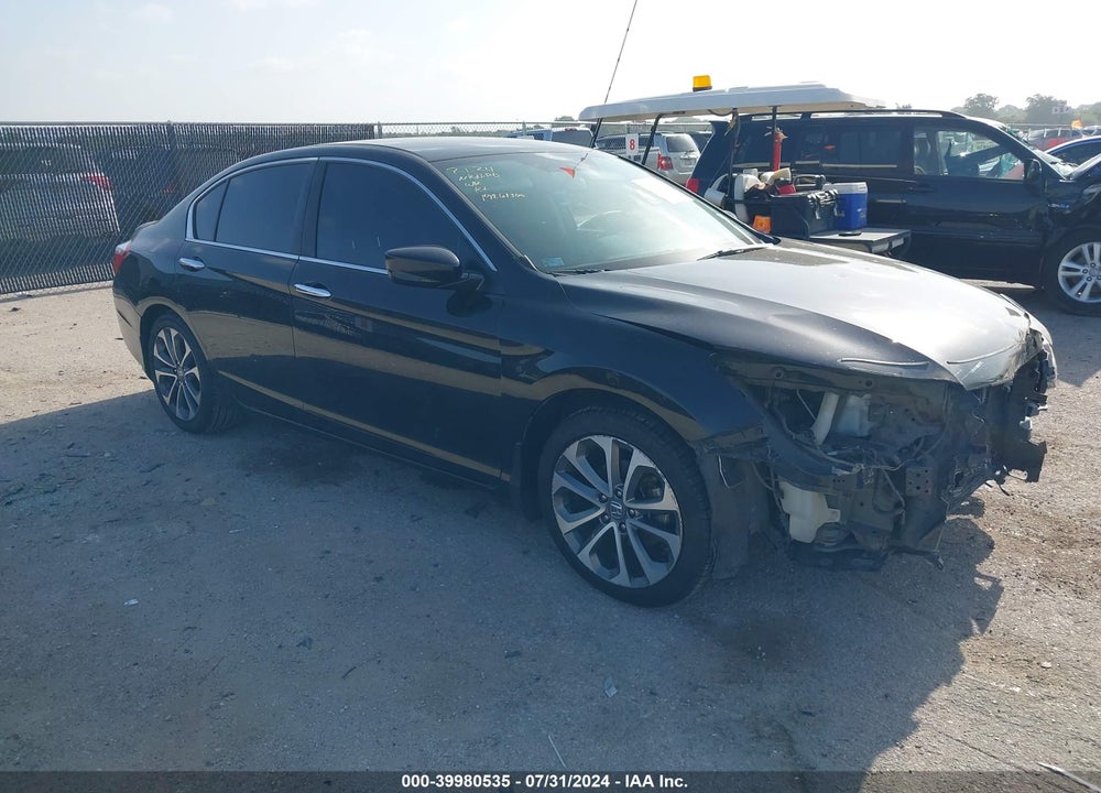 2014 HONDA ACCORD SPORT VIN: 1HGCR2F55EA236342