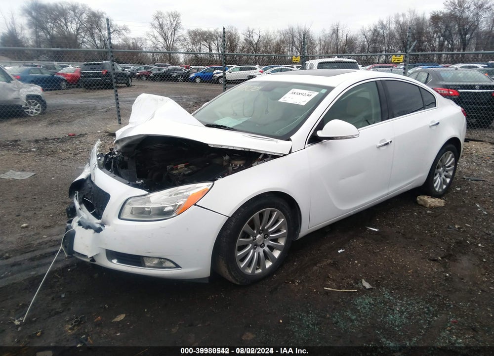 2012 BUICK REGAL TURBO PREMIUM 1 VIN: 2G4GS5EV8C9144380