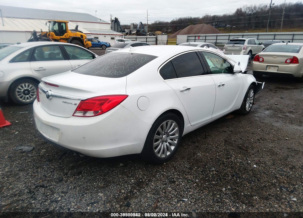 2012 BUICK REGAL TURBO PREMIUM 1 VIN: 2G4GS5EV8C9144380