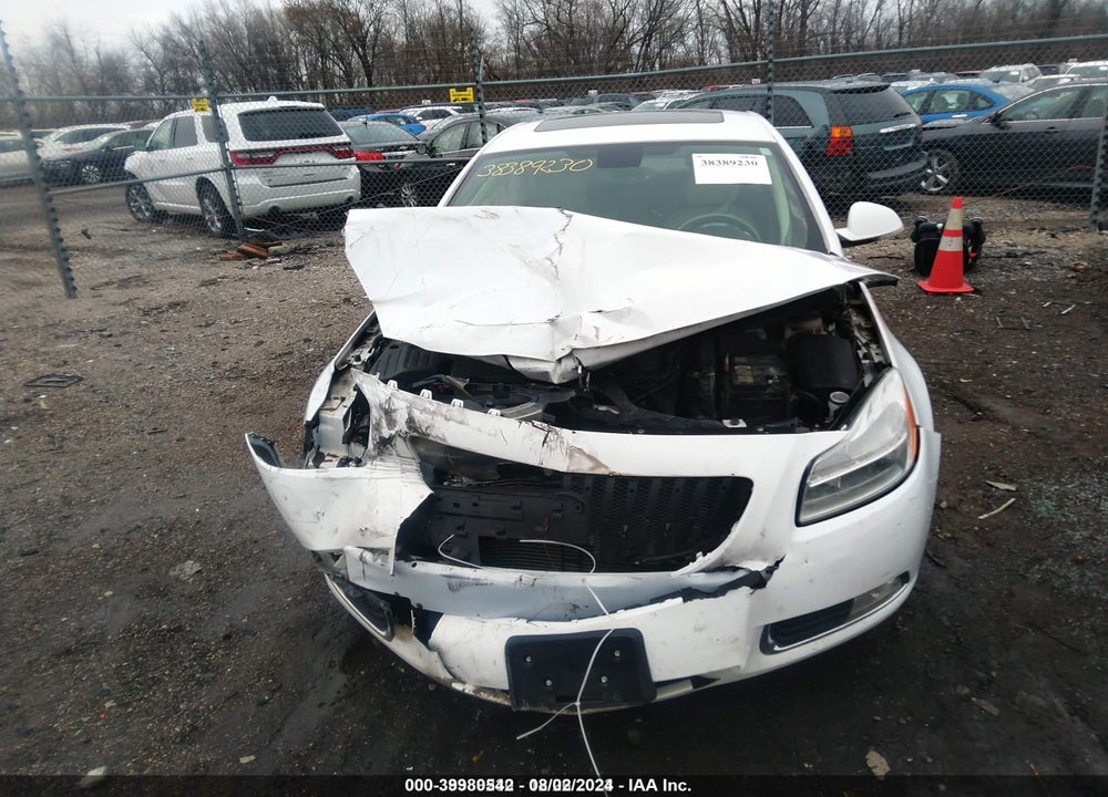 2012 BUICK REGAL TURBO PREMIUM 1 VIN: 2G4GS5EV8C9144380