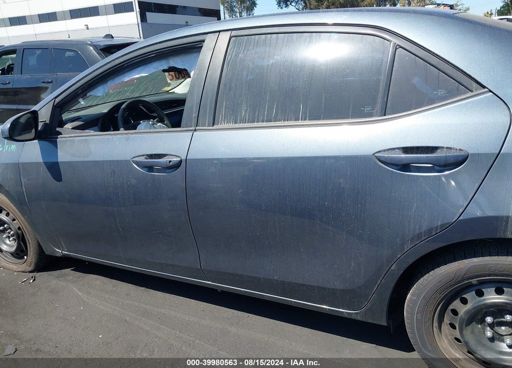 2019 TOYOTA COROLLA LE VIN: 2T1BURHE8KC235384