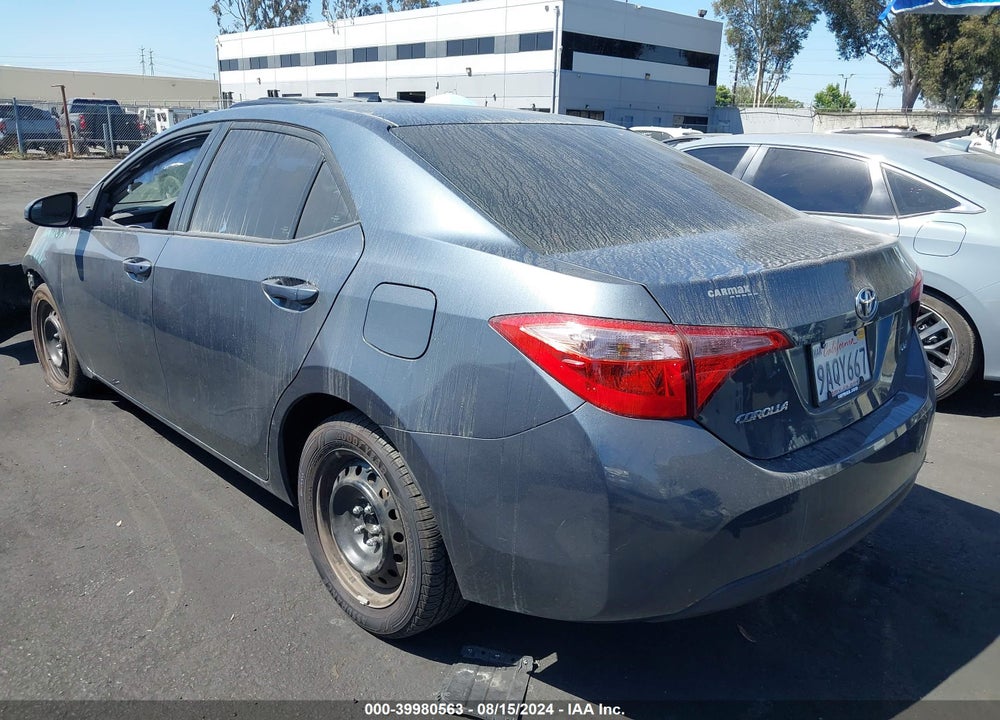 2019 TOYOTA COROLLA LE VIN: 2T1BURHE8KC235384