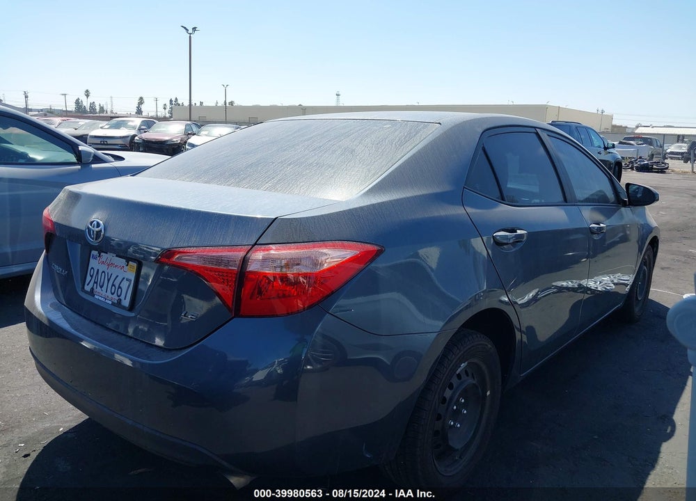 2019 TOYOTA COROLLA LE VIN: 2T1BURHE8KC235384