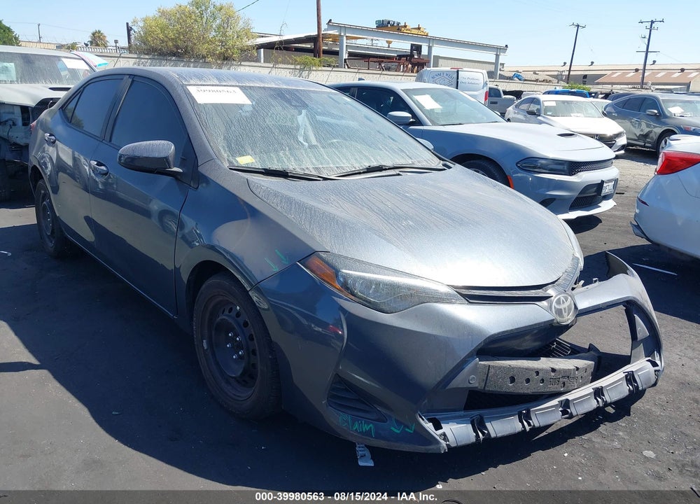 2019 TOYOTA COROLLA LE VIN: 2T1BURHE8KC235384
