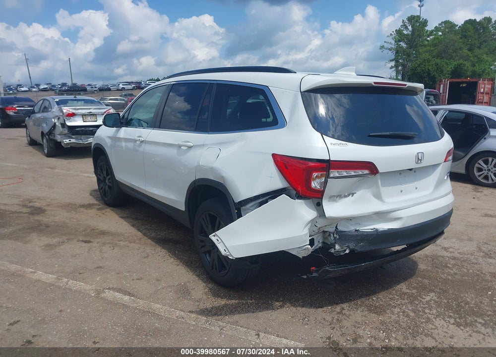 2022 HONDA PILOT AWD SPECIAL EDITION VIN: 5FNYF6H25NB003253