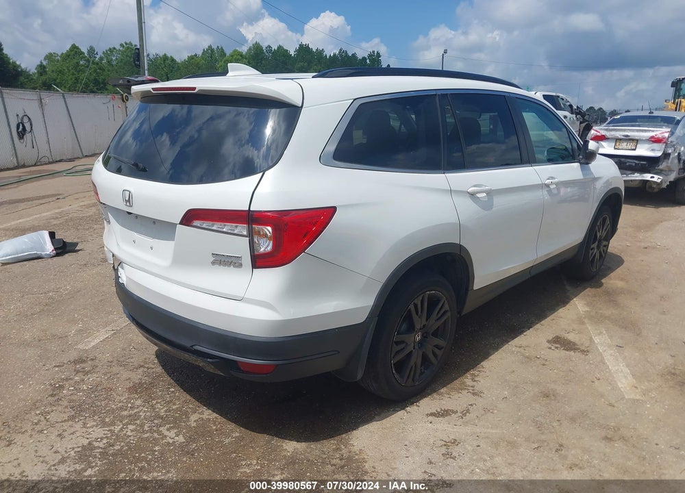 2022 HONDA PILOT AWD SPECIAL EDITION VIN: 5FNYF6H25NB003253