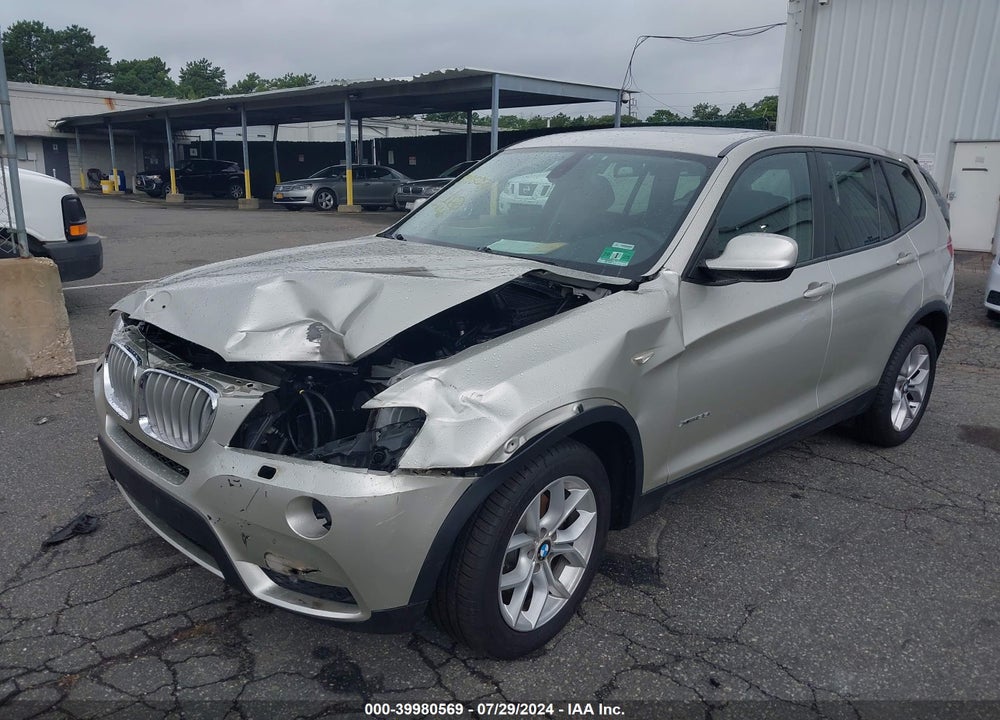 2012 BMW X3 XDRIVE35I VIN: 5UXWX7C58CL975062
