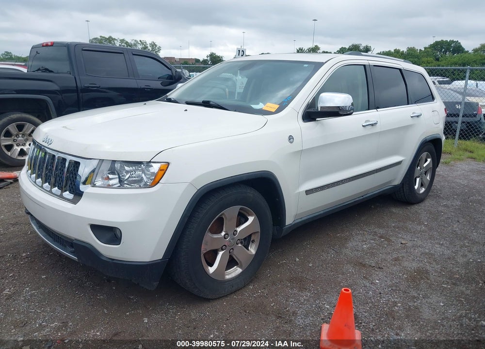2011 JEEP GRAND CHEROKEE OVERLAND VIN: 1J4RR6GT1BC564929