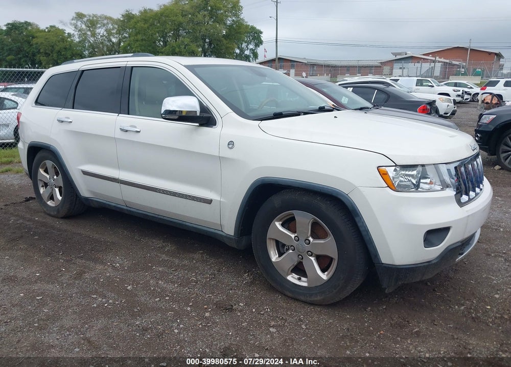 2011 JEEP GRAND CHEROKEE OVERLAND VIN: 1J4RR6GT1BC564929