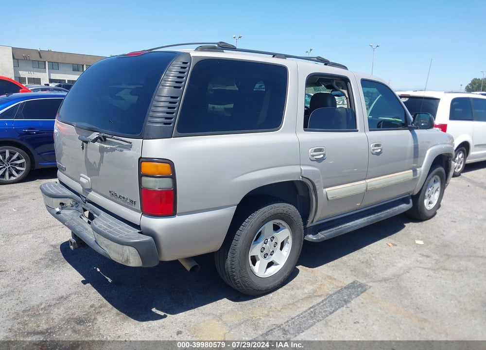 2004 CHEVROLET TAHOE LT VIN: 1GNEC13TX4J305263