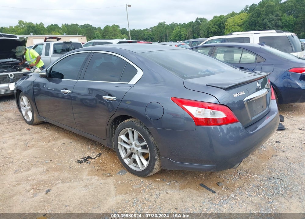2009 NISSAN MAXIMA 3.5 SV VIN: 1N4AA51E69C840388
