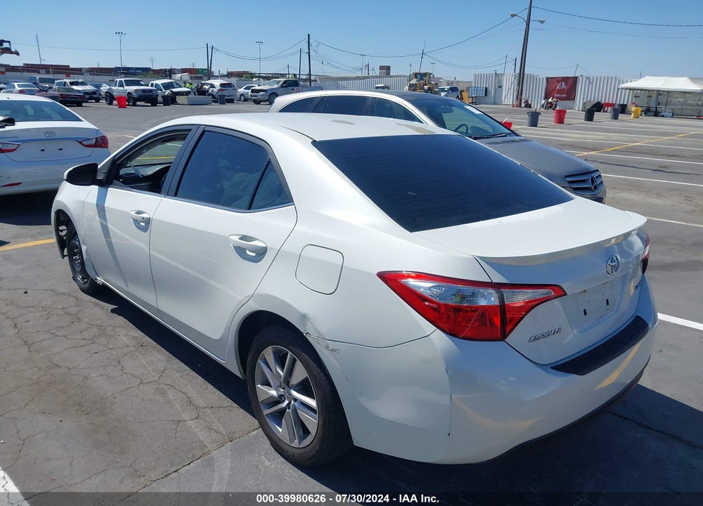 2015 TOYOTA COROLLA LE ECO PLUS VIN: 5YFBPRHE9FP288849