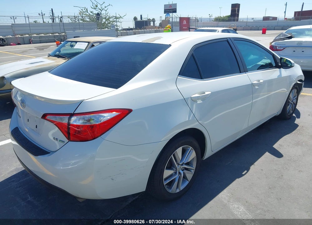 2015 TOYOTA COROLLA LE ECO PLUS VIN: 5YFBPRHE9FP288849