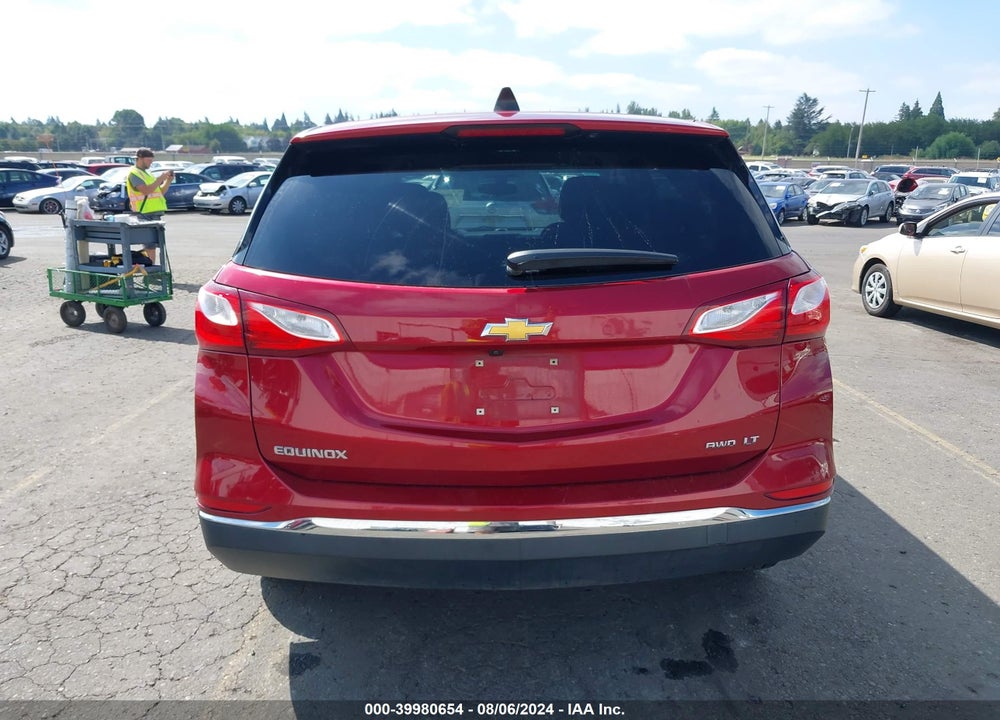2018 CHEVROLET EQUINOX LT VIN: 3GNAXSEV5JS554037