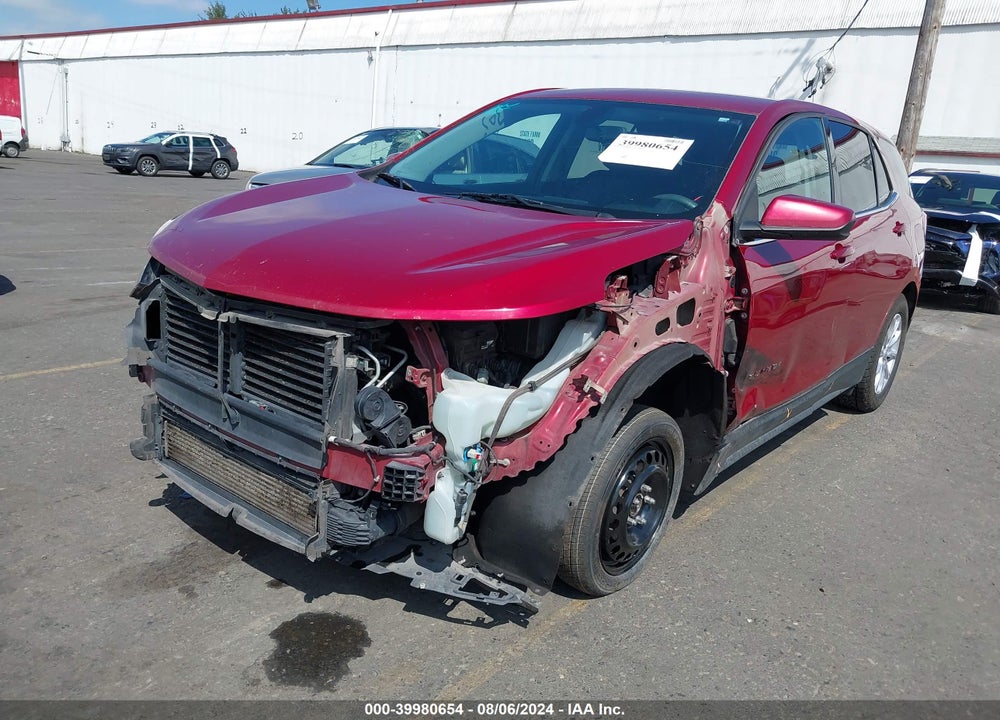 2018 CHEVROLET EQUINOX LT VIN: 3GNAXSEV5JS554037