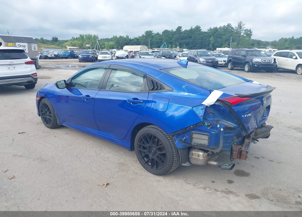 2018 HONDA CIVIC EX-T VIN: 19XFC1F38JE200433