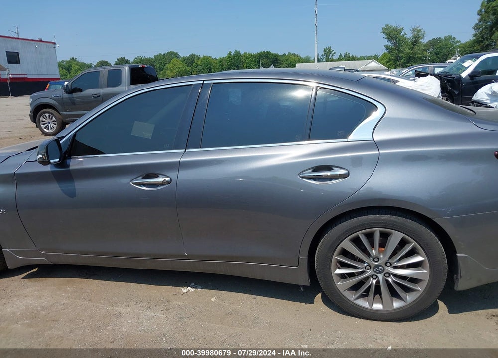 2018 INFINITI Q50 3.0T LUXE VIN: JN1EV7AR7JM440002