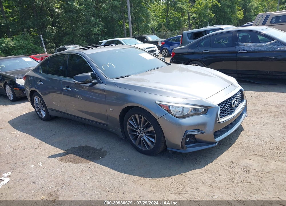2018 INFINITI Q50 3.0T LUXE VIN: JN1EV7AR7JM440002