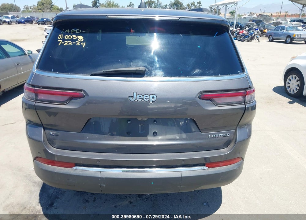 2022 JEEP GRAND CHEROKEE L LIMITED 4X2 VIN: 1C4RJJBG3N8548345