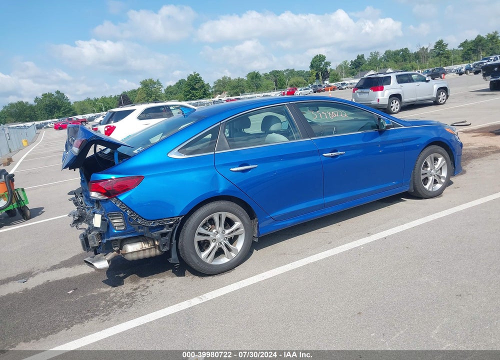 2018 HYUNDAI SONATA SEL VIN: 5NPE34AFXJH634153