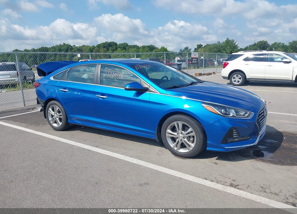2018 HYUNDAI SONATA SEL VIN: 5NPE34AFXJH634153
