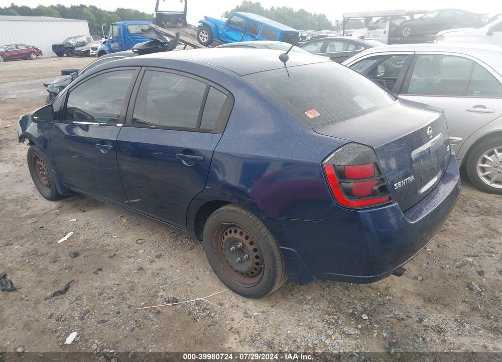 2007 NISSAN SENTRA 2.0 VIN: 3N1AB61E77L639911