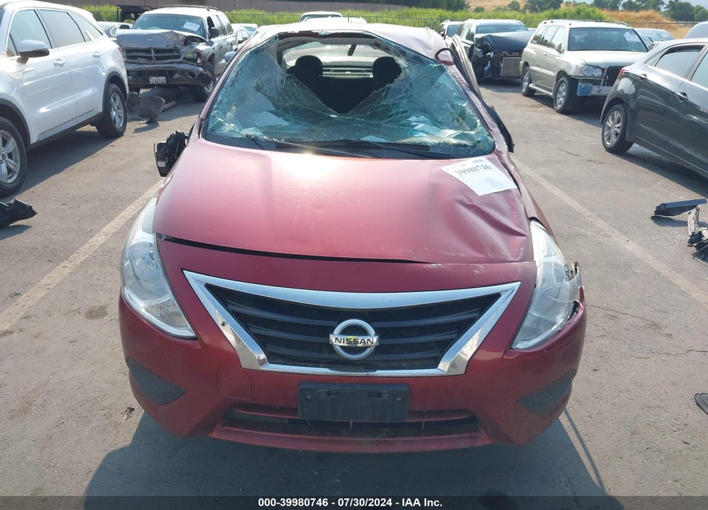 2016 NISSAN VERSA 1.6 S+ VIN: 3N1CN7AP0GL881575