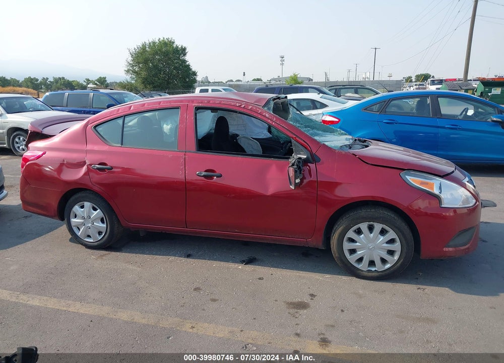 2016 NISSAN VERSA 1.6 S+ VIN: 3N1CN7AP0GL881575