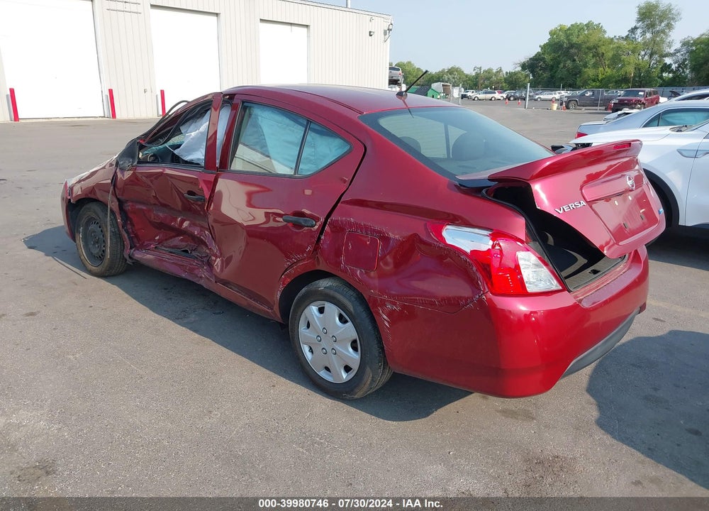2016 NISSAN VERSA 1.6 S+ VIN: 3N1CN7AP0GL881575