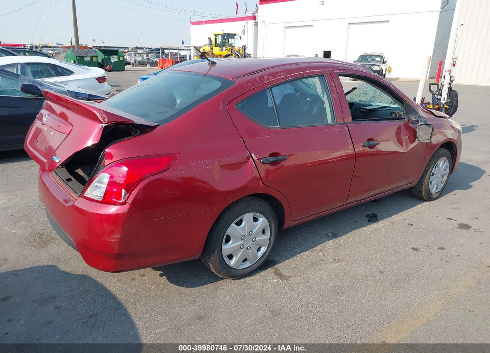 2016 NISSAN VERSA 1.6 S+ VIN: 3N1CN7AP0GL881575