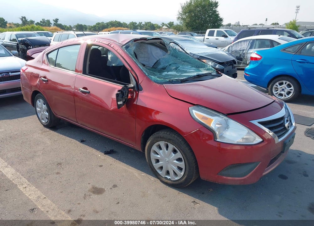 2016 NISSAN VERSA 1.6 S+ VIN: 3N1CN7AP0GL881575