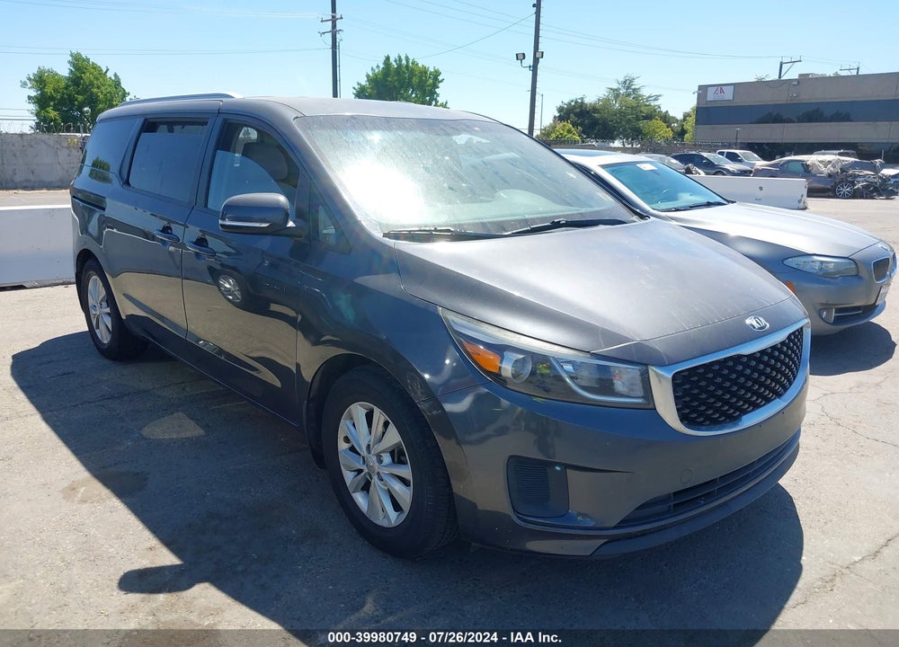 2016 KIA SEDONA LX VIN: KNDMB5C11G6168055