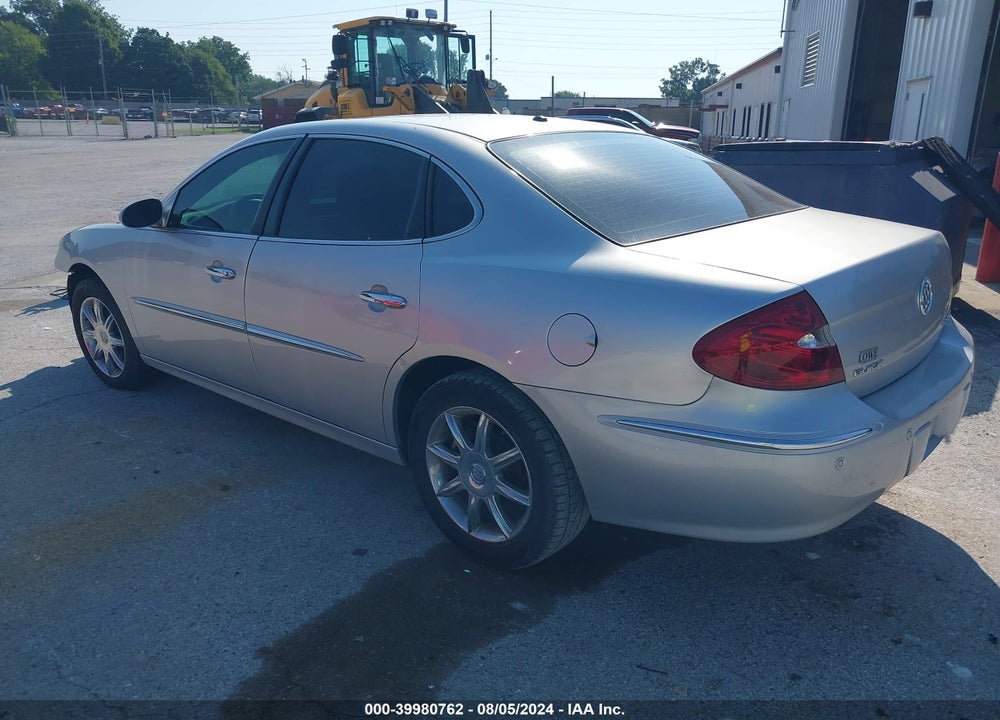 2005 BUICK LACROSSE CXS VIN: 2G4WE537051187510