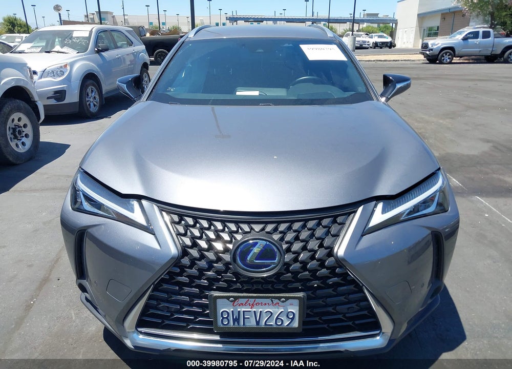 2021 LEXUS UX 250H VIN: JTHX9JBH4M2045237