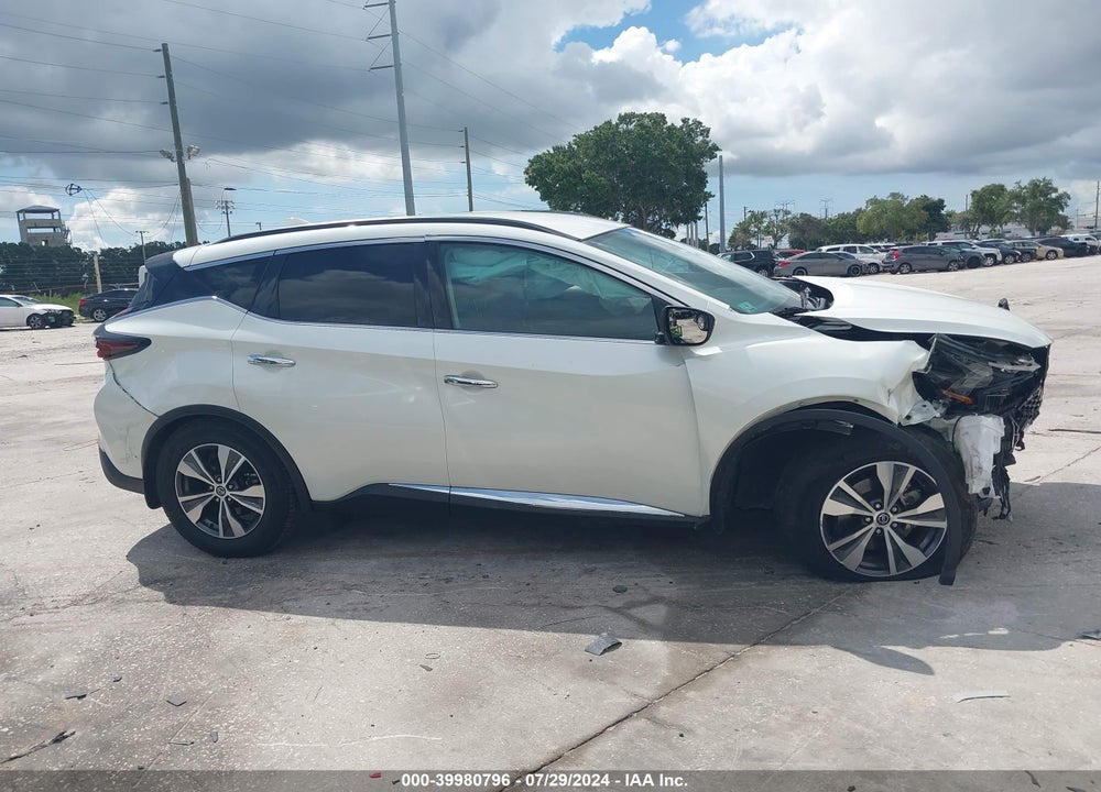2022 NISSAN MURANO VIN: 5N1AZ2BS8NC127228
