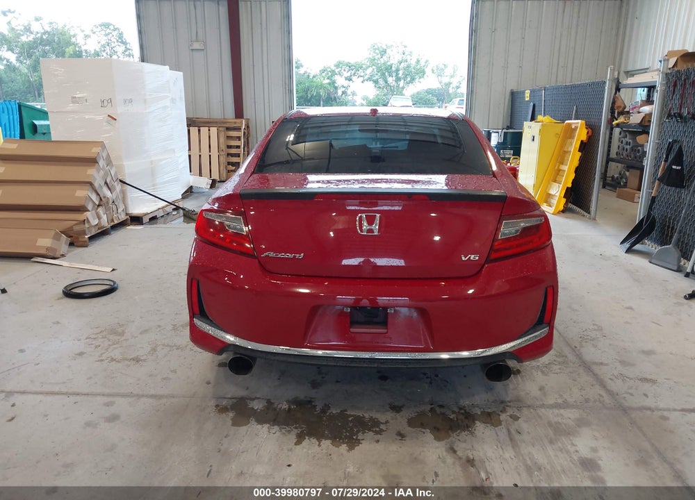 2016 HONDA ACCORD EX-L V-6 VIN: 1HGCT2B82GA006195