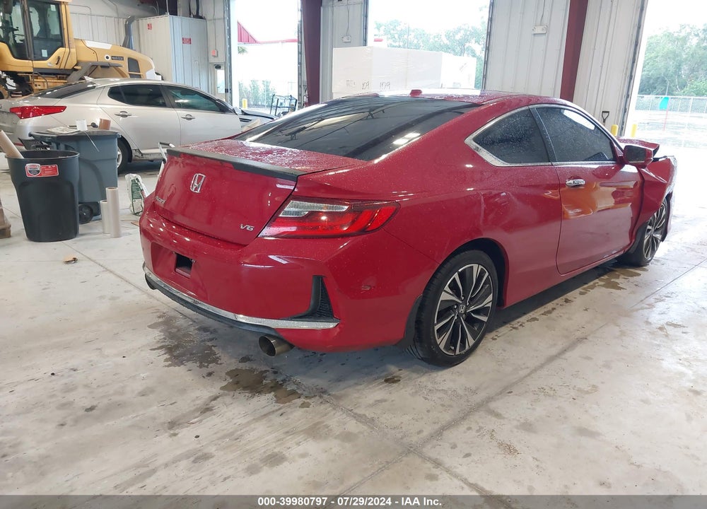 2016 HONDA ACCORD EX-L V-6 VIN: 1HGCT2B82GA006195