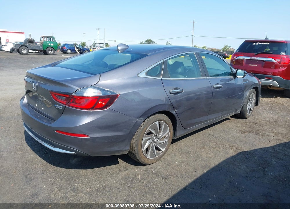 2021 HONDA INSIGHT TOURING VIN: 19XZE4F91ME005100