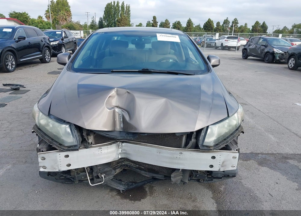 2013 HONDA CIVIC EX VIN: 2HGFB2F84DH509881