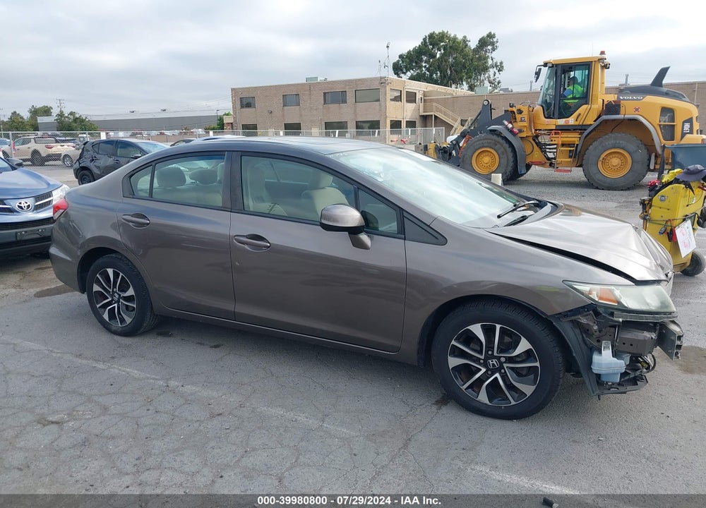 2013 HONDA CIVIC EX VIN: 2HGFB2F84DH509881